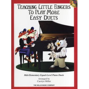 Teaching Little Fingers To Play More Easy Duets (Book/CD)