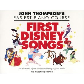 John Thompson's Easiest Piano Course: First Disney Songs