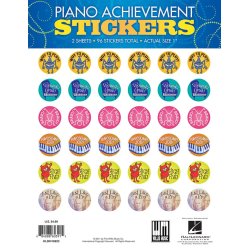 Piano Achievement Stickers