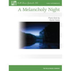 Ikeda Melancholy Night Pf Solo Sheet