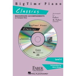 Nancy & Randall Faber: BigTime Piano Classics CD (Level 4)