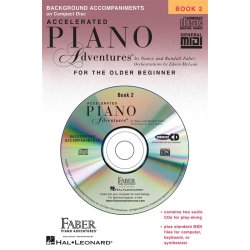 Nancy & Randall Faber: Accelerated Piano Adventures&reg; Lesson Book 2 - CD