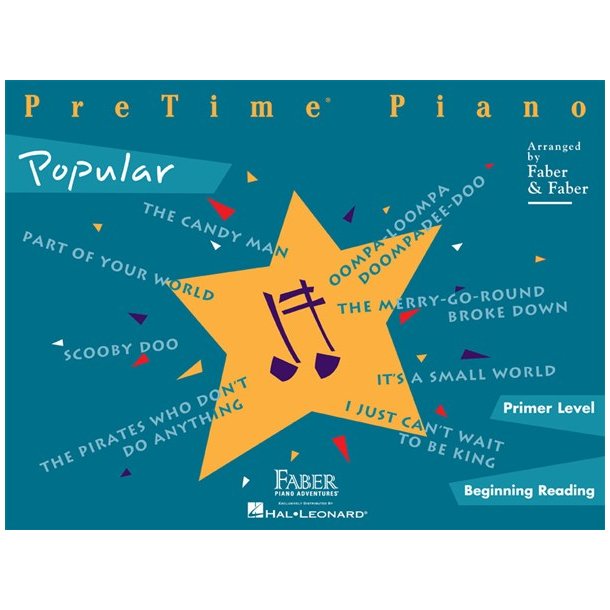 PreTime Piano: Popular