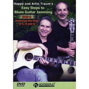 Happy/Artie Traum: Easy Steps To Blues Guitar Jamming 2