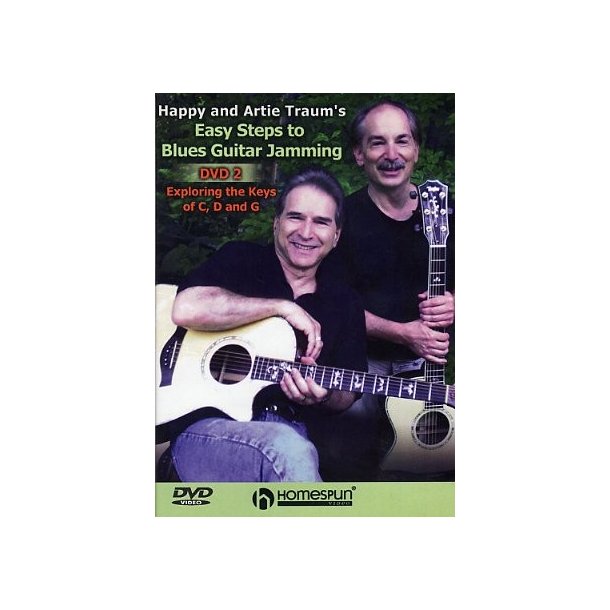 Happy/Artie Traum: Easy Steps To Blues Guitar Jamming 2