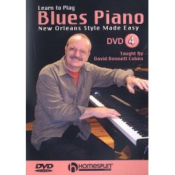 Learn To Play Blues Piano: New Orleans Style Made Easy 4 (DVD)