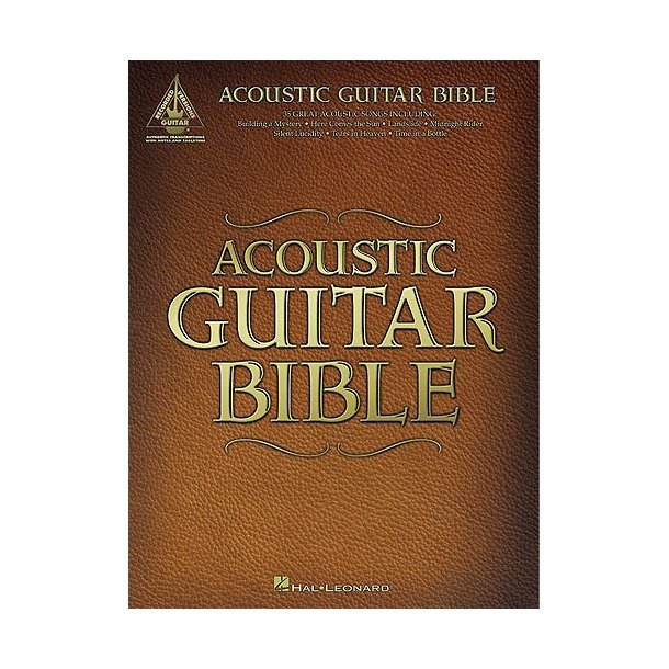 Acoustic Guitar Bible - Guitar Recorded Versions