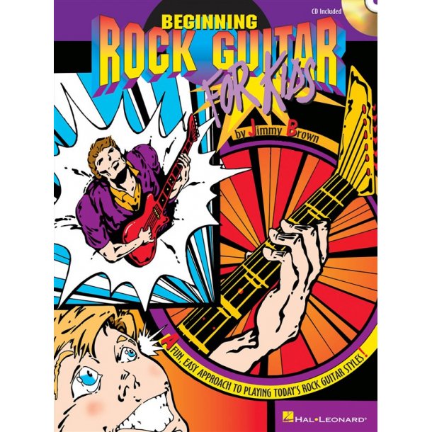Jimmy Brown: Beginning Rock Guitar for Kids (Book and CD)