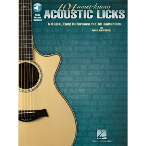 Wolf Marshall: 101 Must-Know Acoustic Licks (Book/Online Audio)