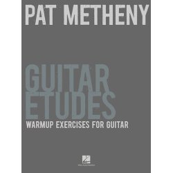 METHENY PAT GUITAR ETUDES WARM-UP EXERCISES GTR TAB BOOK