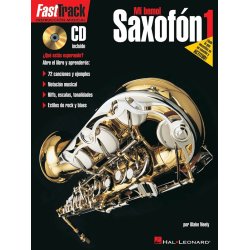 Fast Track Alto Saxophone Method: Book 1 (Spanish Edition)