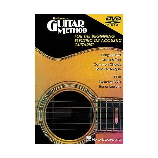 Hal Leonard Guitar Method For The Beginning Electric or Acoustic Guitarist