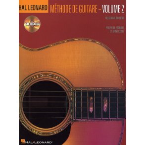 Hal Leonard Methode De Guitare Volume 2 (Deuxieme Edition Avec CD)