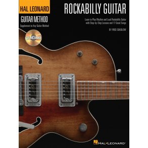 SOKOLOW FRED HAL LEONARD GUITAR METHOD ROCKABILLY GUITAR TAB BOOK/CD
