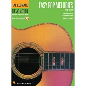 Hal Leonard Guitar Method: Easy Pop Melodies - Third Edition (Book/Online Audio)