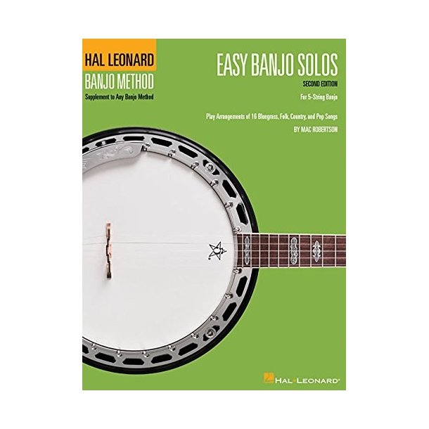 Easy Banjo Solos: Second Edition - For 5-String Banjo