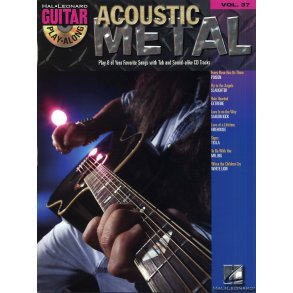 Guitar Play-Along Volume 37: Acoustic Metal