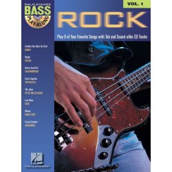 Hal Leonard Bass Play-Along Volume 1: Rock (Book/CD)