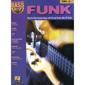Bass Play-Along Volume 5: Funk