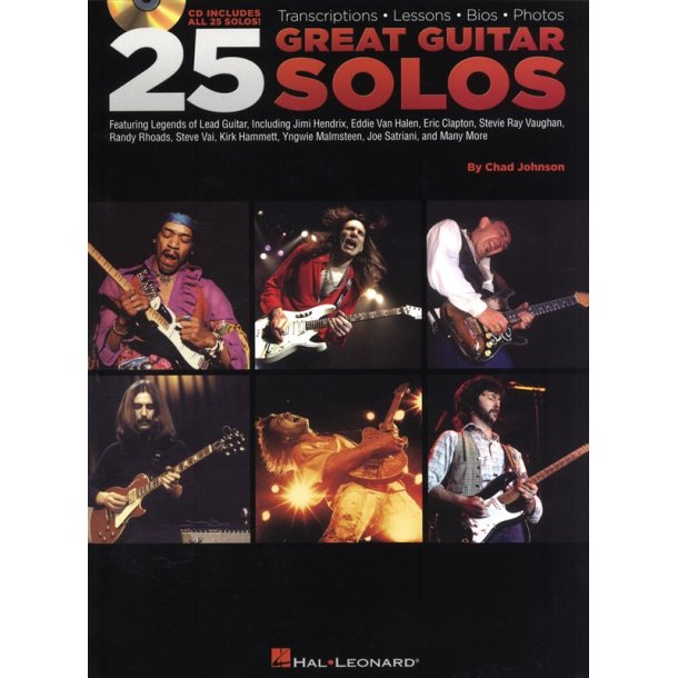Chad Johnson: 25 Great Guitar Solos