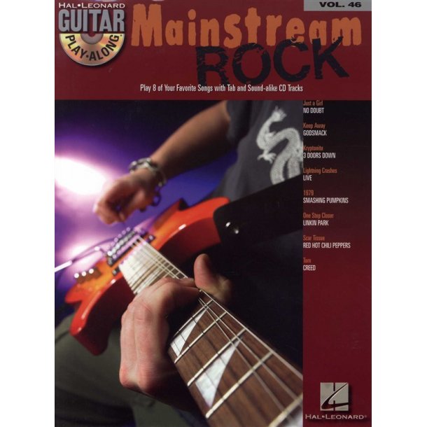 Guitar Play-Along Volume 46: Mainstream Rock