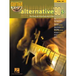 GUITAR PLAY ALONG VOLUME 51 ALTERNATIVE 90S GUITAR BK/CD
