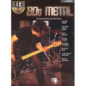 Bass Play-Along Volume 16: '80s Metal