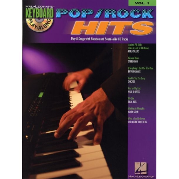 Keyboard Play-Along Volume 1: Pop/Rock Hits