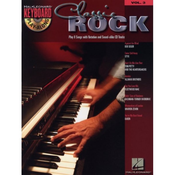 Keyboard Play-Along Volume 3: Classic Rock