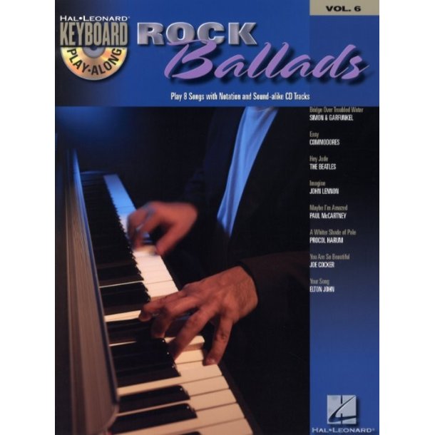 Keyboard Play-Along Volume 6: Rock Ballads