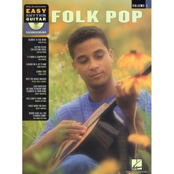 Easy Rhythm Guitar Series Volume 1: Folk Pop (Book &amp; CD)