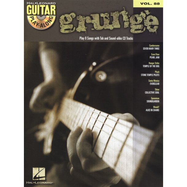 Guitar Play-Along Volume 88: Grunge