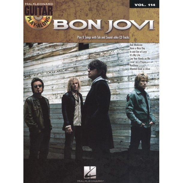 Guitar Play-Along Volume 114: Bon Jovi