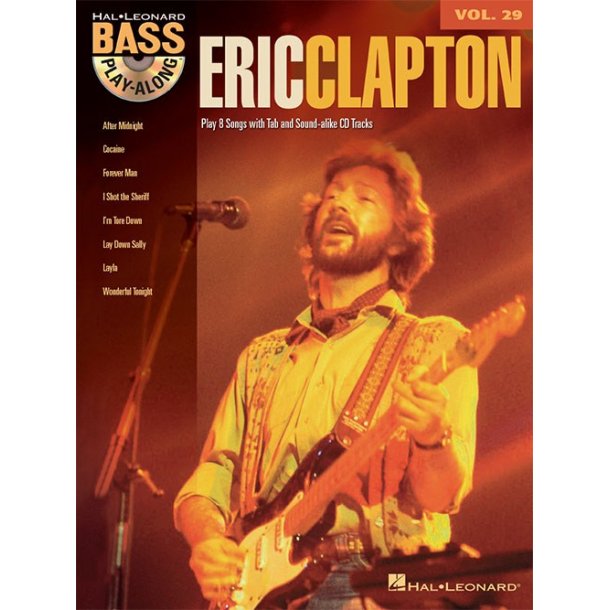 Bass Play-Along Volume 29: Eric Clapton (Book/CD)