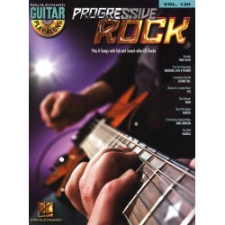 Guitar Play-Along Volume 120: Progressive Rock (Book/CD)