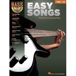 Bass Play-Along Volume 34: Easy Songs