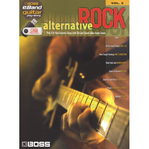 Boss eBand Guitar Play-Along Volume 2: Alternative Rock