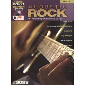 Boss eBand Guitar Play-Along Volume 6: Acoustic Rock