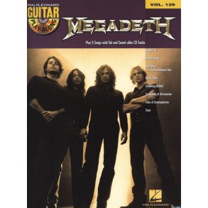 Guitar Play-Along Volume 129: Megadeth