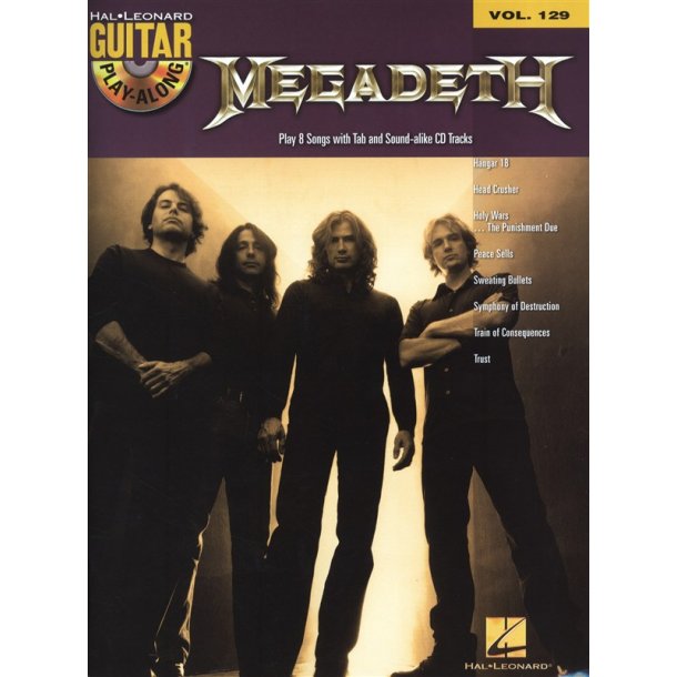 Guitar Play-Along Volume 129: Megadeth