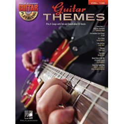 GUITAR PLAY ALONG VOLUME 136 GUITAR THEMES GTR BK/CD