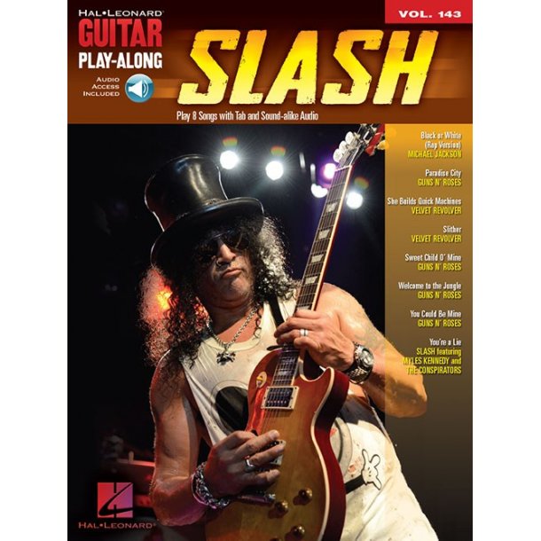 Guitar Play-Along Volume 143: Slash (Book/Online Audio)