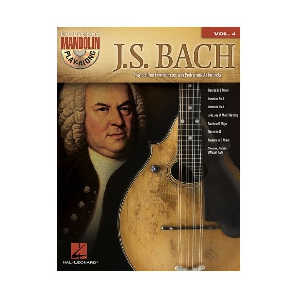 Mandolin Play-Along Volume 4: J.S. Bach