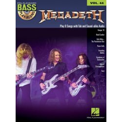 Bass Play-Along Volume 44: Megadeth