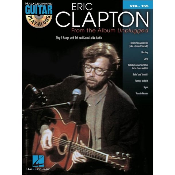 Guitar Play-Along Volume 155: Eric Clapton &ndash; From The Album Unplugged