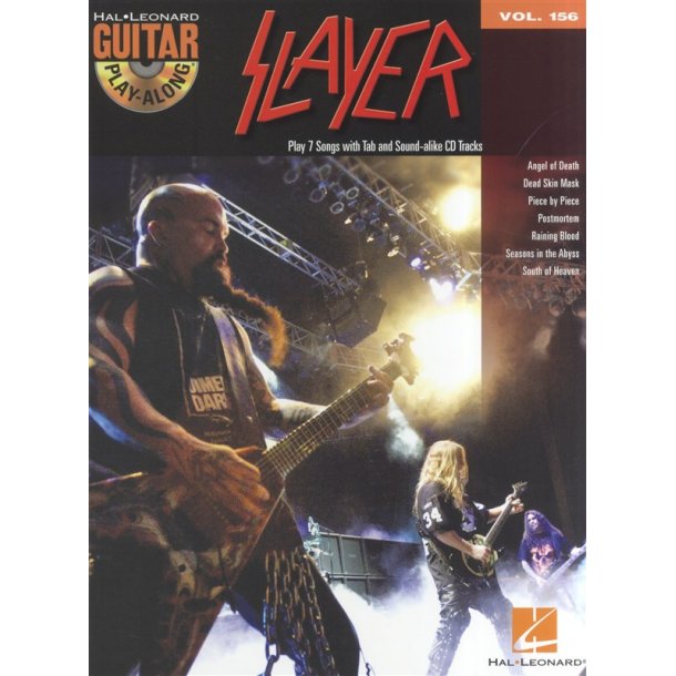Guitar Play-Along Volume 156: Slayer