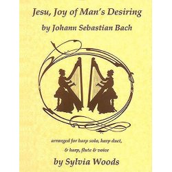 Jesu, Joy Of Man's Desiring Harp, Flute And Voice