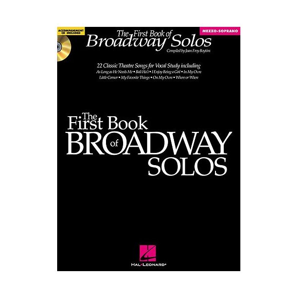 First Book of Broadway Solos