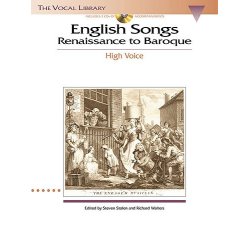 English Songs: Renaissance to Baroque - High Voice