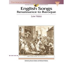 English Songs: Renaissance to Baroque